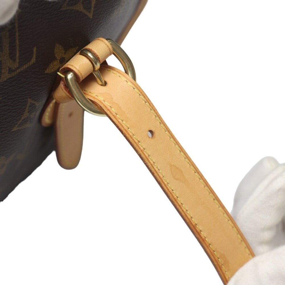 LOUIS VUITTON Brown Monogram Canvas Tote Bag - Picture 11 of 16